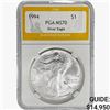 1994 American 1oz Silver Eagle PGA MS70