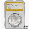 1885-O Morgan Silver Dollar PGA MS65