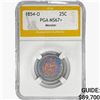 Image 1 : 1854-O Seated Liberty Quarter PGA MS67+ Monster