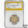 Image 1 : 1917 Standing Liberty Quarter PGA MS63 FH T1