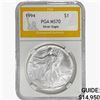 Image 1 : 1994 American 1oz Silver Eagle PGA MS70