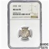 Image 1 : 1935 Mercury Silver Dime NGC MS66 FB