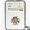 Image 1 : 1882 Seated Liberty Dime NGC MS65