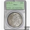 Image 1 : 1878-S Morgan Silver Dollar PCGS MS63