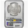 Image 2 : 1884-O Morgan Silver Dollar NGC MS64 Great NW COLL