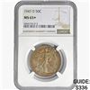 Image 1 : 1947-D Walking Liberty Half Dollar NGC MS65+