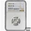 Image 1 : 1943-D Mercury Silver Dime NGC MS67+ FB