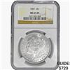 Image 1 : 1887 Morgan Silver Dollar NGC MS65 PL