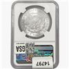 Image 2 : 1887 Morgan Silver Dollar NGC MS65+