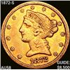 Image 1 : 1872-S $5 Gold Half Eagle CHOICE AU