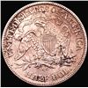 Image 2 : 1872-CC Seated Liberty Half Dollar NEARLY UNCIRCUL