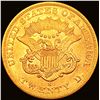 Image 2 : 1863 $20 Gold Double Eagle UNCIRCULATED