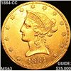 Image 1 : 1884-CC $10 Gold Eagle CHOICE BU