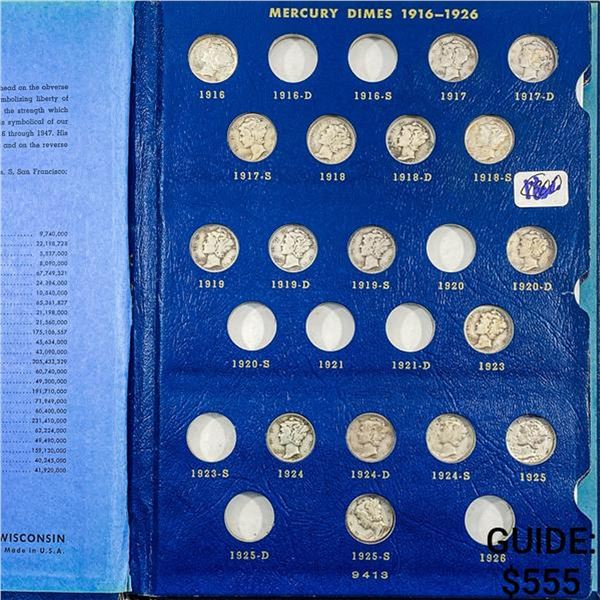 1916-1945 Mercury Dime Set [67 Coins]