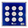 Image 2 : 1955-1963 Proof Franklin Half Dollar Set [9 Coins]