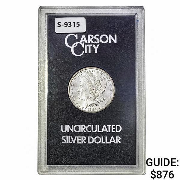 1884-CC Morgan Silver Dollar   GSA