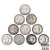 Image 1 : 1946-1951 Booker T. Wash Halves [10 Coins]