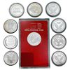 Image 2 : 1999-2017 US 1oz Silver Eagles and Rounds [10 Coin