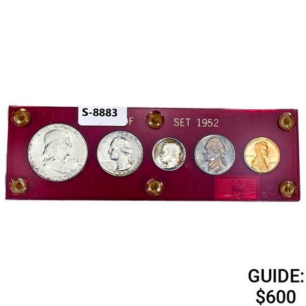 1952 US Proof Mint Set [5 Coins]