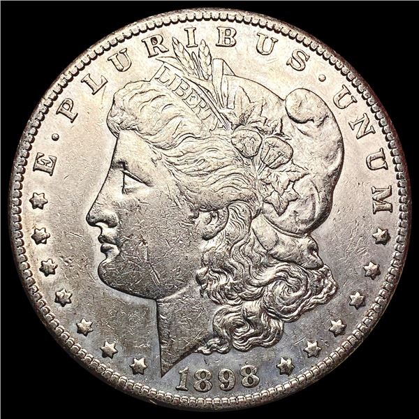 1898-S Morgan Silver Dollar CLOSELY UNCIRCULATED