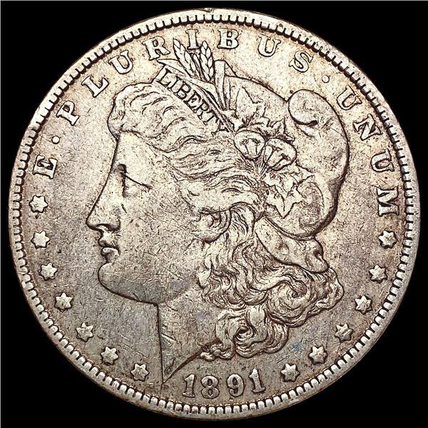 1891-O Morgan Silver Dollar NEARLY UNCIRCULATED