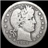 Image 1 : 1914-S Barber Quarter NICELY CIRCULATED