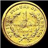 Image 2 : 1851 Rare Gold Dollar CLOSELY UNCIRCULATED