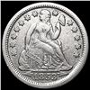 Image 1 : 1853 Arws Seated Liberty Dime NEARLY UNCIRCULATED