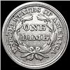 Image 2 : 1853 Arws Seated Liberty Dime NEARLY UNCIRCULATED