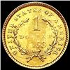 Image 2 : 1853 Rare Gold Dollar CLOSELY UNCIRCULATED