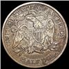 Image 2 : 1873 Arws Seated Liberty Half Dollar NICELY CIRCUL