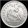Image 1 : 1855 Arws Seated Liberty Half Dime NEARLY UNCIRCUL