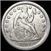 Image 1 : 1857 Seated Liberty Dime LIGHTLY CIRCULATED