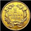 Image 2 : 1854 Rare Gold Dollar CLOSELY UNCIRCULATED