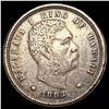 Image 1 : 1883 Kingdom of Hawaii Dime NEARLY UNCIRCULATED