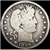 Image 1 : 1896-S Barber Quarter NICELY CIRCULATED