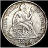 Image 1 : 1868-S Seated Liberty Dime ABOUT UNCIRCULATED