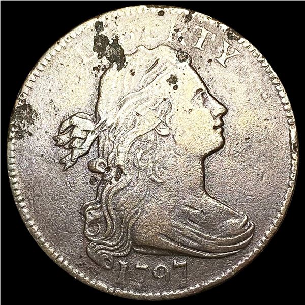 1797 Draped Bust Large Cent ABOUT UNCIRCULATED