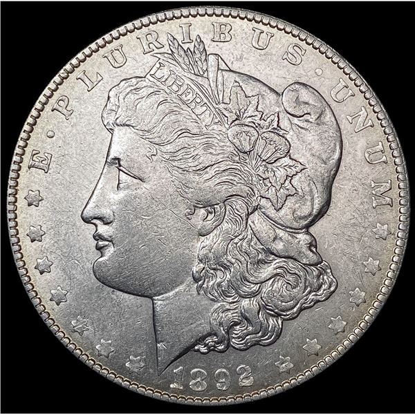 1892-O Morgan Silver Dollar CLOSELY UNCIRCULATED