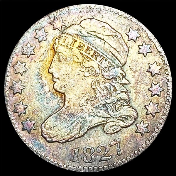1827 Capped Bust Dime ABOUT UNCIRCULATED