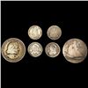 Image 1 : [6] Varied US Coinage ((2) 1832, 1875-S, 1877-CC,
