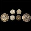 Image 2 : [6] Varied US Coinage ((2) 1832, 1875-S, 1877-CC,