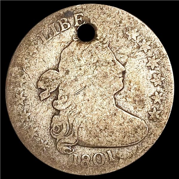 1801 Draped Bust Dime NICELY CIRCULATED