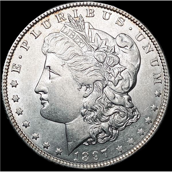 1897-O Morgan Silver Dollar CLOSELY UNCIRCULATED