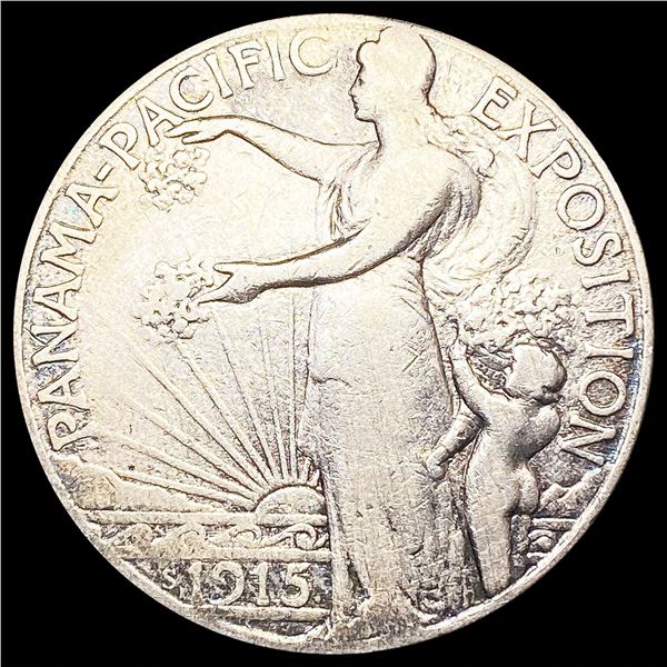 1915-S Panama-Pacific Half Dollar NEARLY UNCIRCULA