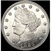 Image 1 : 1883 PL Liberty Victory Nickel UNCIRCULATED