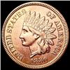 Image 1 : 1880 RED Indian Head Cent GEM BU