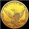 Image 2 : 1836 $2.50 Gold Quarter Eagle CLOSELY UNCIRCULATED