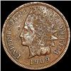 1909-S Indian Head Cent LIGHTLY CIRCULATED