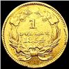 Image 2 : 1854 Rare Gold Dollar CLOSELY UNCIRCULATED